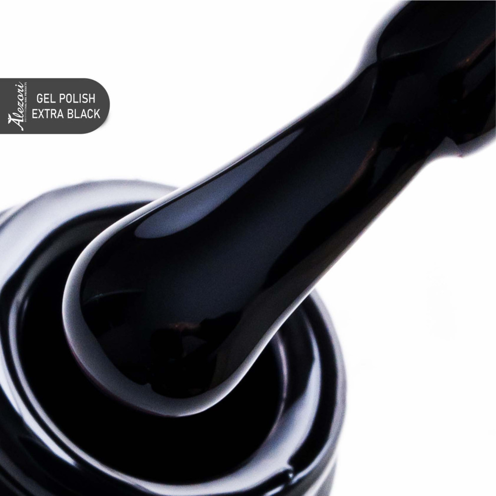 GEL POLISH EXTRA BLACK 15ml *