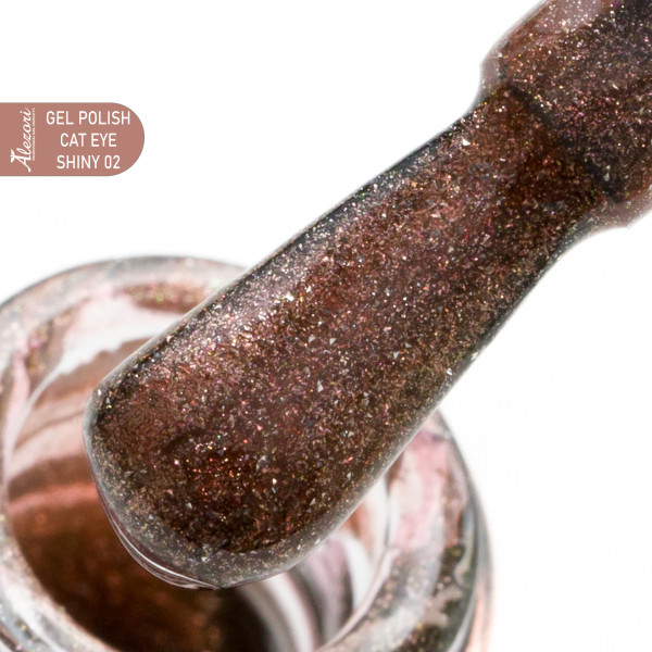 GEL POLISH CAT EYE SHINNY 02 15ml.