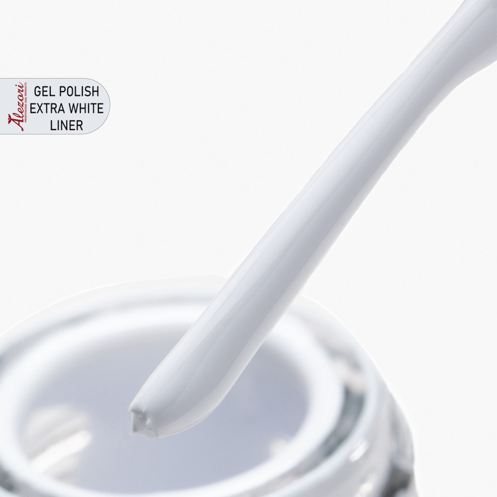 GEL POLISH EXTRA WHITE LINER 15ml.