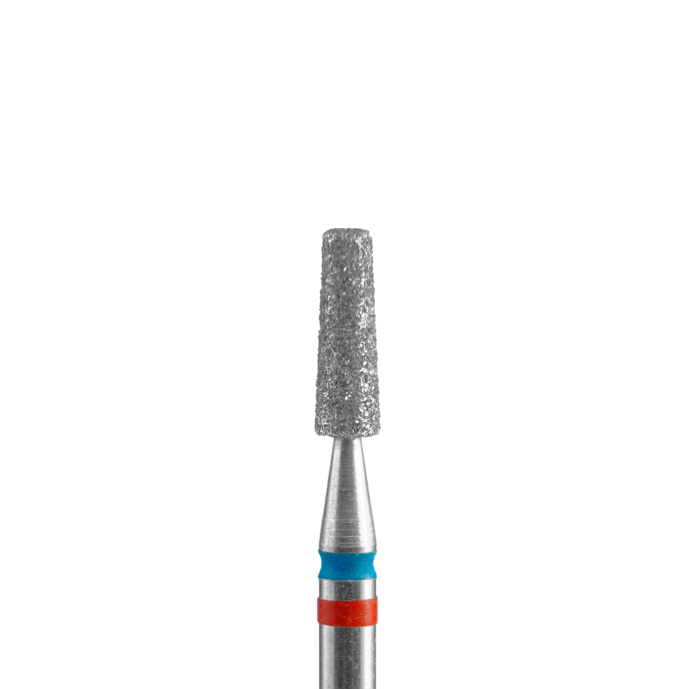 ALEZORI DIAMOND NAIL DRILL BIT DUO CONE RED-BLUE EXPERT HEAD – 2.5MM / 8MM