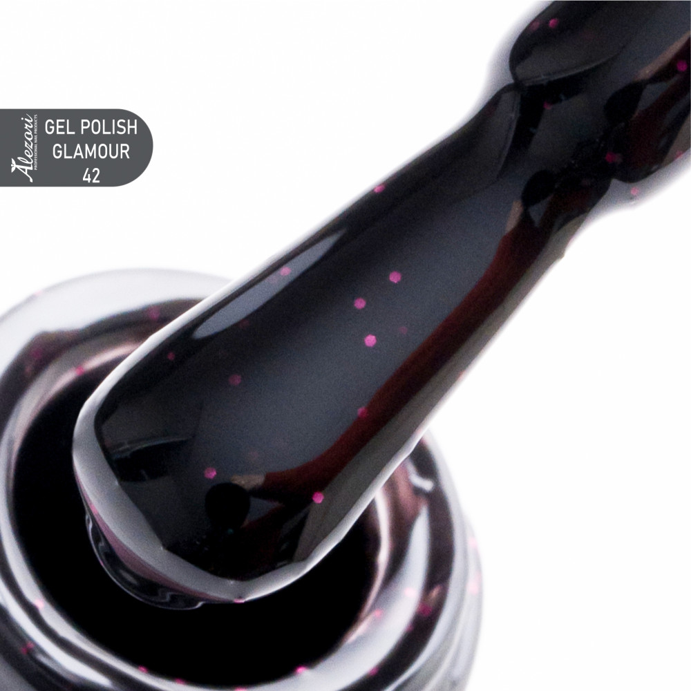 GEL POLISH GLAMOUR 42 (№357_SHIMMER) 15ml.