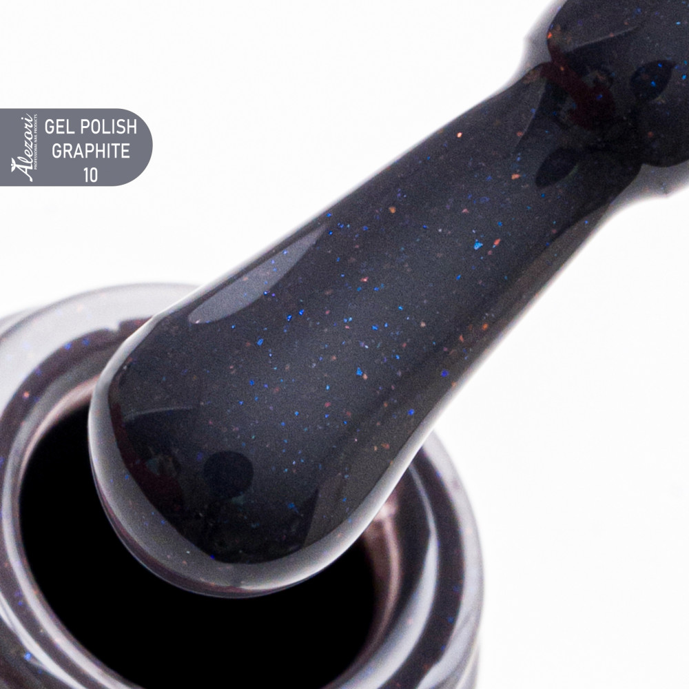 GEL POLISH GRAPHITE 10 (№693_SHIMMER) 15ml.