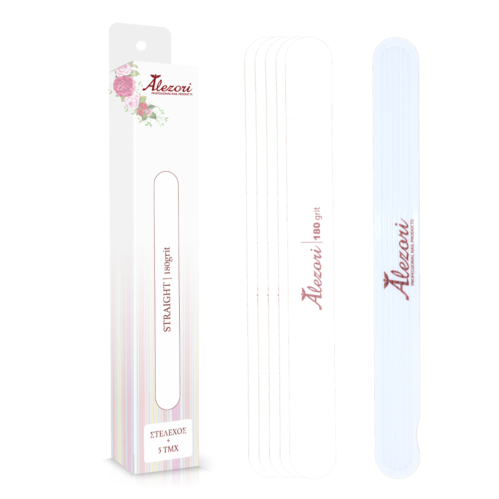 ALEZORI - STRAIGHT ΣΤΕΛΕΧΟΣ & 5 pcs ΑΝΤΑΛΛΑΚΤΙΚΑ 180 GRIT