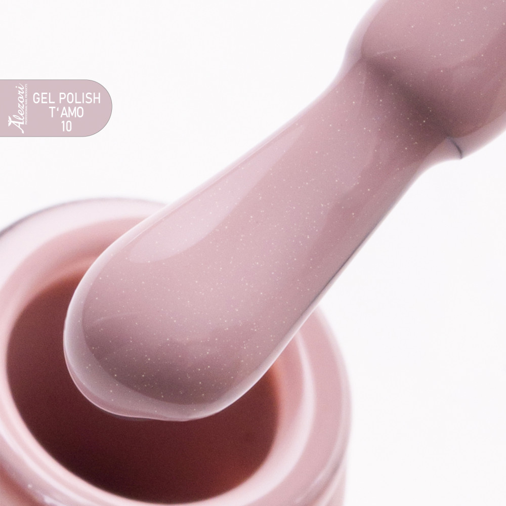 GEL POLISH T'AMO 10 (№3848 SHIMMER) 15ml.