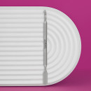  Manicure pusher EXPERT 30 TYPE 4.2 (rounded wide and rounded narrow pusher) | PE-30/4.2