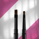 DOUBLE-ENDED BRUSH EXPERT LINER 7 MM / FOR GEL 10 MM