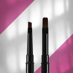 DOUBLE-ENDED BRUSH EXPERT LINER 11 MM / FOR GEL 07 MM