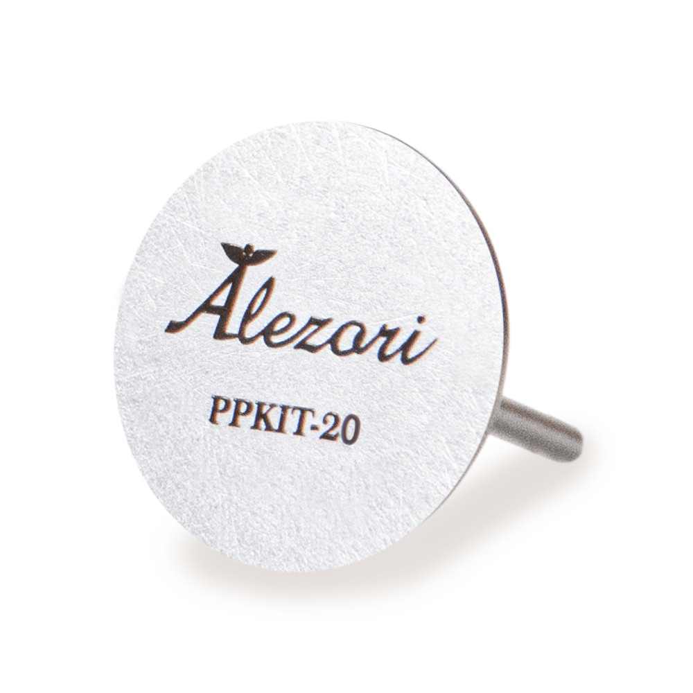 ALEZORI PODODISC 20MM AND SET OF DISPOSABLE FILE 180 GRIT 4 PCS & BUFFER 1PCS
