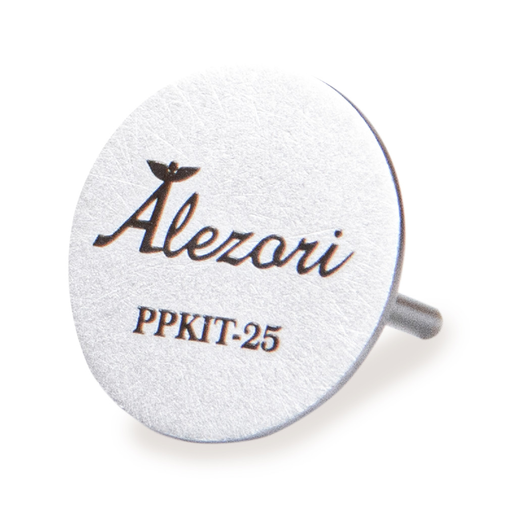 ALEZORI PODODISC 25MM AND SET OF DISPOSABLE FILE 180 GRIT 4 PCS & BUFFER 1PCS